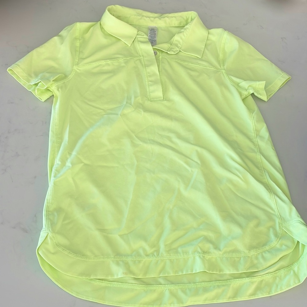 Ivivva by Lululemon Girls Size 14 Golf Polo